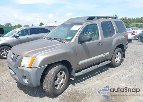 2005 Nissan Xterra S from USA, damaged, VIN 5N1AN08W15C652464